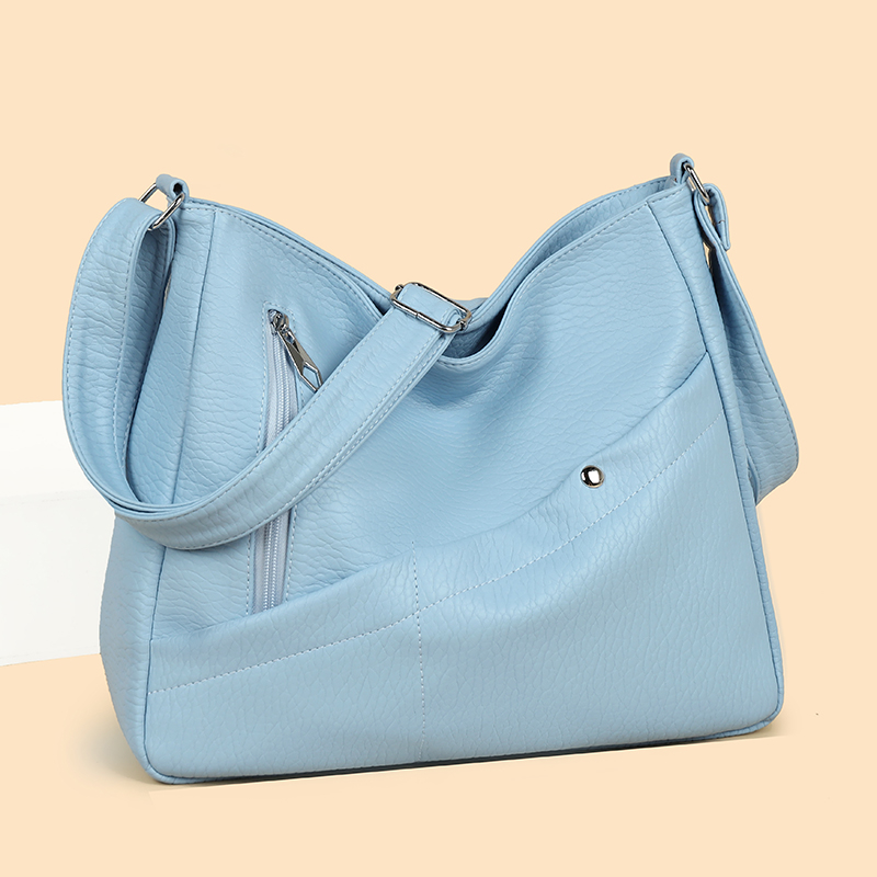 Leather Work Handbags For Women - Damen-Umhängetasche aus PU-Leder, leichte, multifunktionale Schultertasche