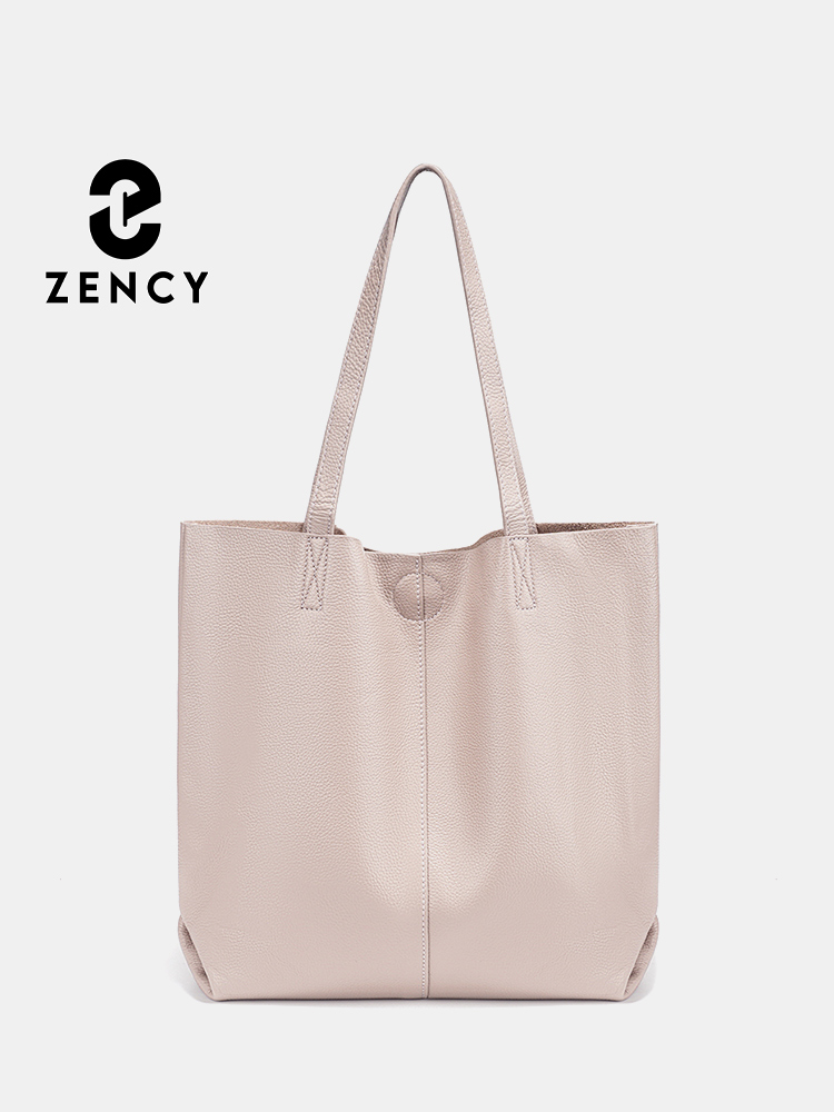 Leather Work Handbag - Zency Damen-Handtasche mit großem Fassungsvermögen, Umhängetasche