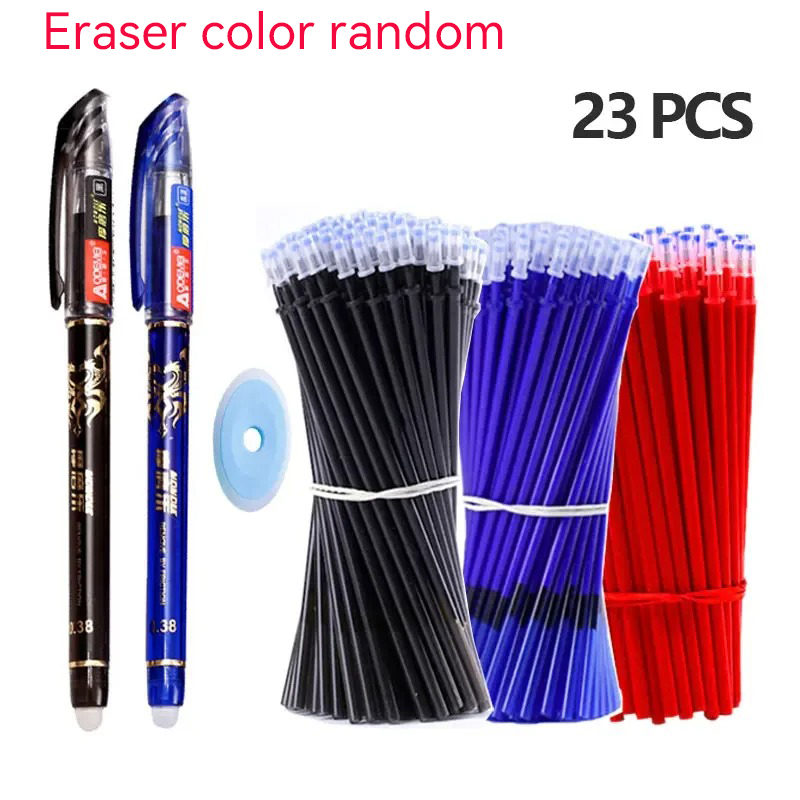 Pilot Pen Frixion - Löschbares Gelschreiber-Set, 0,5 mm, feine Spitze,