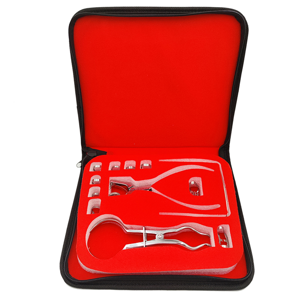 Leatherwork Tool Kit - Zahnmedizin Dam Locher Set Mit Leder