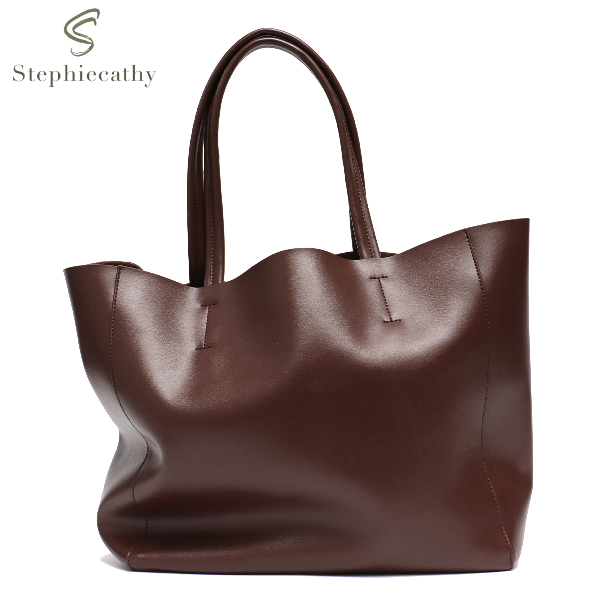 Leather Work Handbag - Große Kapazität-Tragetasche für Damen, modisch, echtes