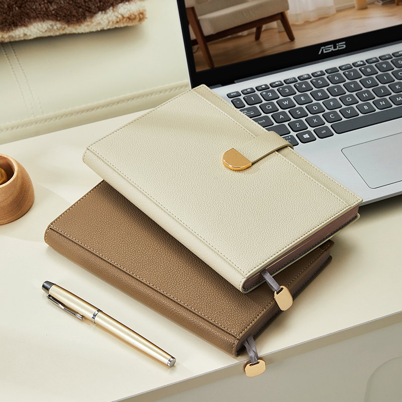 Leatherwork Plans - A5 Einfaches Business-Notizbuch für Büro, Studium,