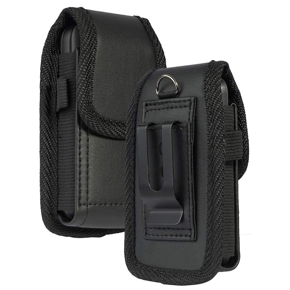 Leatherwork Fasteners - Telefonholster für Nokia 2760, PU-Ledertasche, Herren-Flip-Taillengürtel-Clip-Tasche