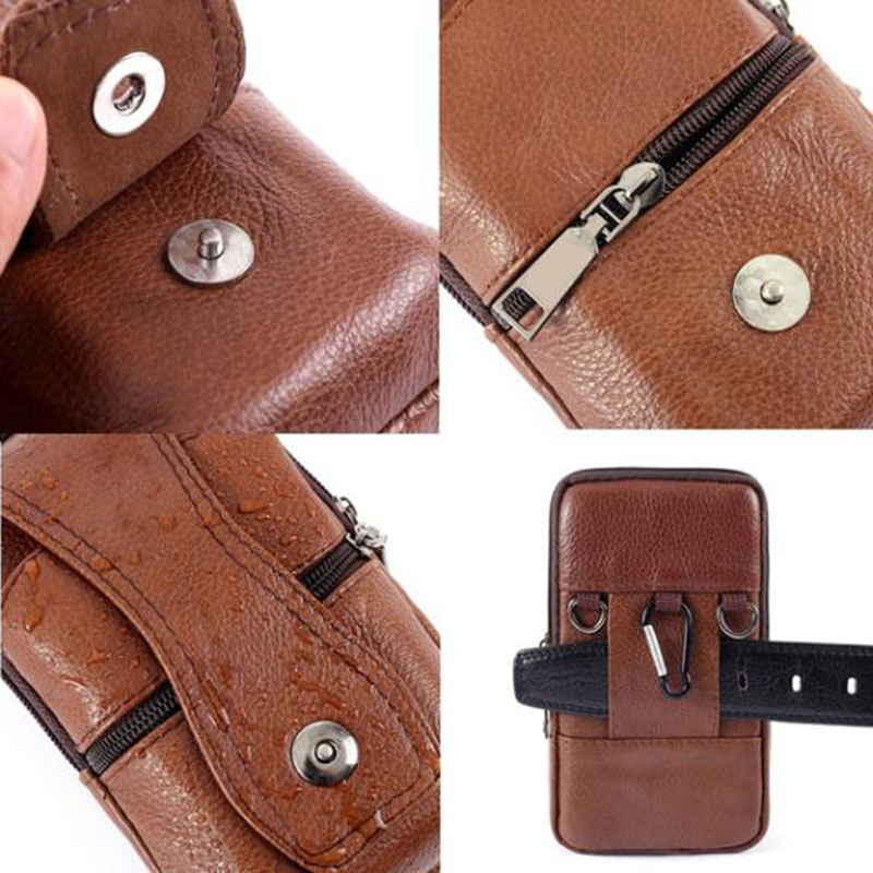 1 Stück Herren Handy-Gürteltas – Leatherwork Fasteners Bewertung und Preis