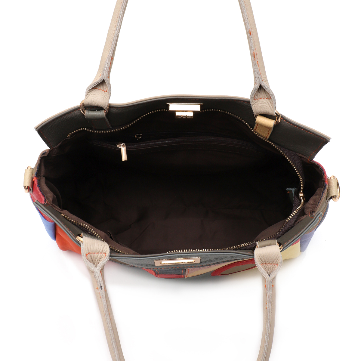 SC Chic Bunte Echt Leder Geome – Leather Work Handbag Bewertung und Preis