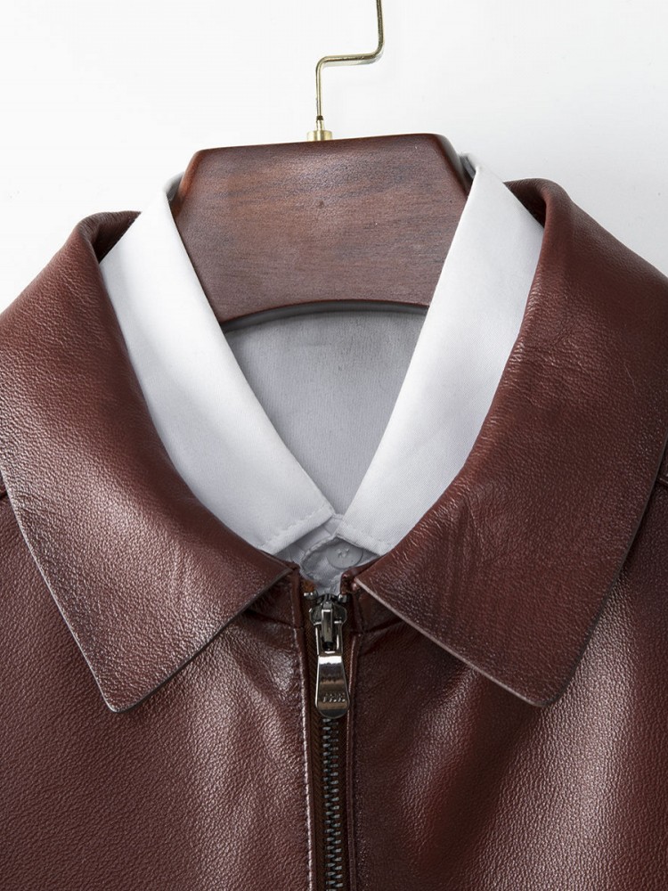 Herren Business Casual Work Ri – Leather Work Jacket Mens Bewertung und Preis