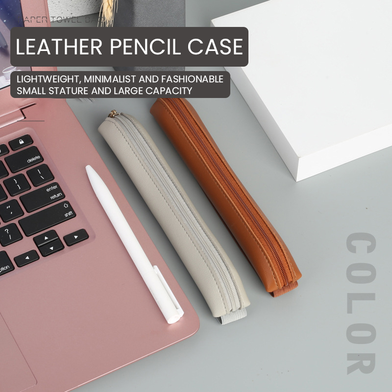 Pu Leder Stift halter Reiß ver – Leather Work Notebook Bewertung und Preis