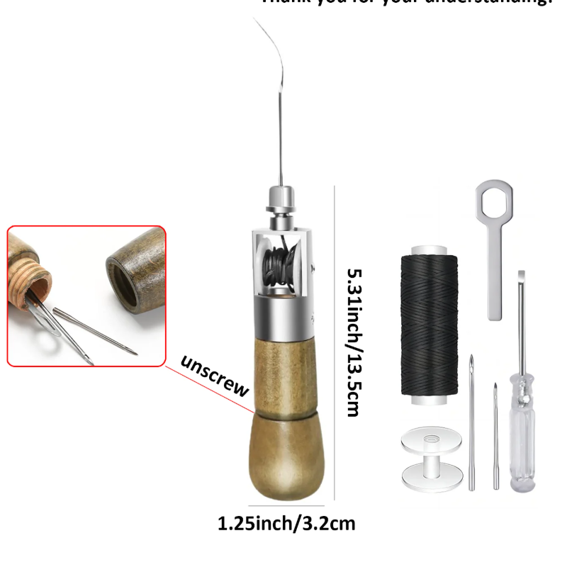 Professionelles Leder-Nähset,  – Leatherwork Tool Kit Bewertung und Preis