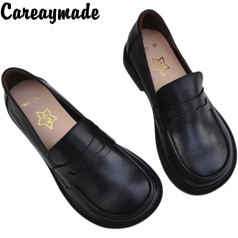 Careaymade-frauen Casual Schuh – Leather Work Heels Bewertung und Preis