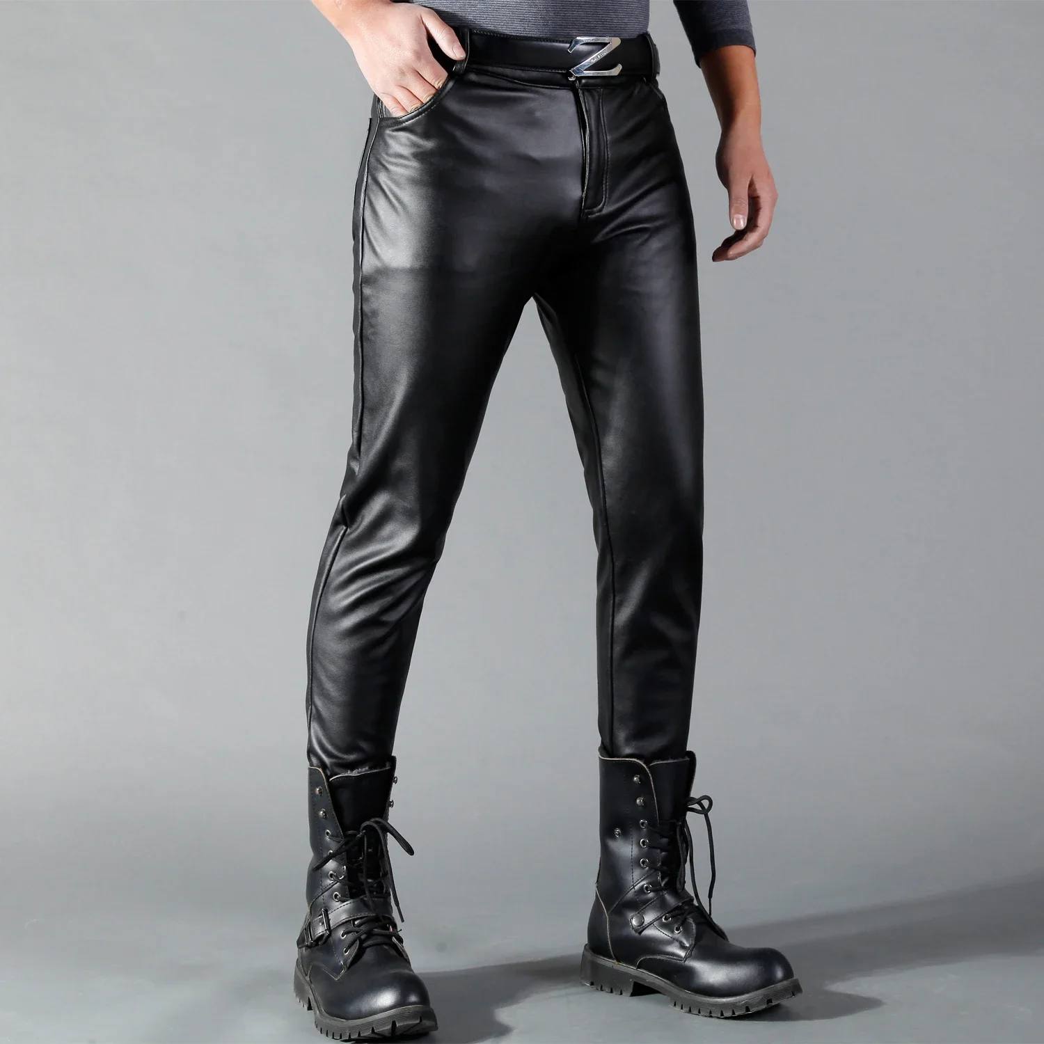 Herren-Lederhose, schmale Pass – Leather Work Pants Bewertung und Preis