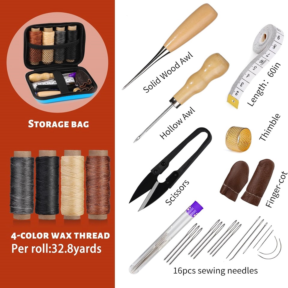 BUDDUR Leder-Nähwerkzeug-Set m – Leatherwork Tool Kit Bewertung und Preis