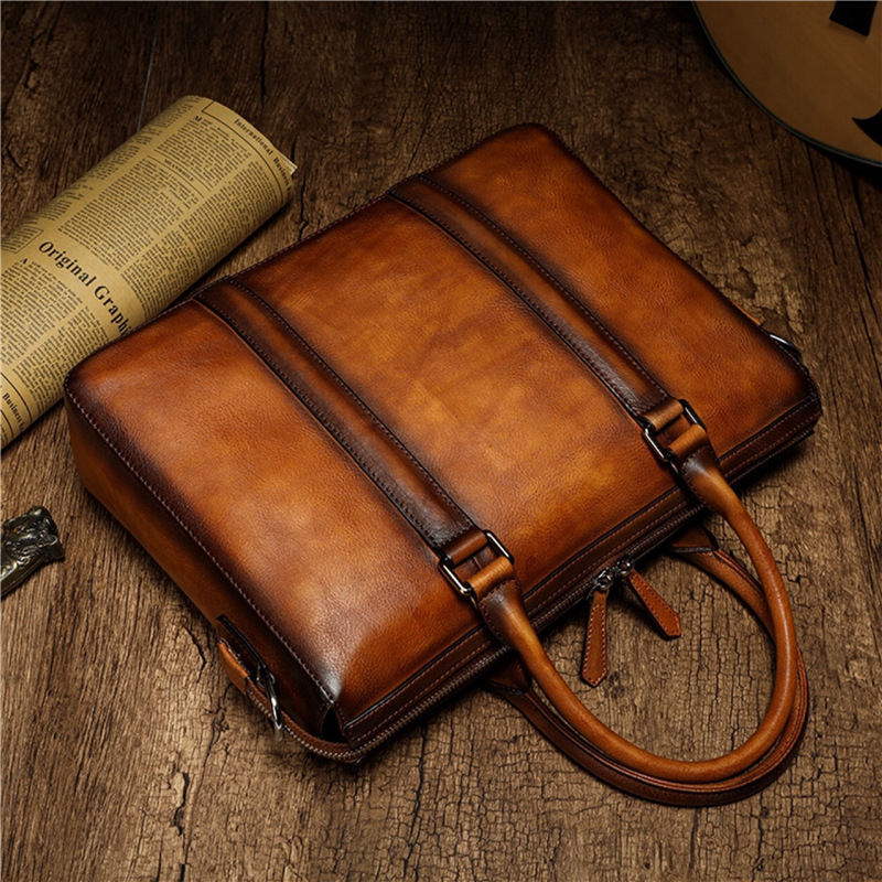 YETTIES Business-Aktentasche a – Leather Work Handbag Bewertung und Preis