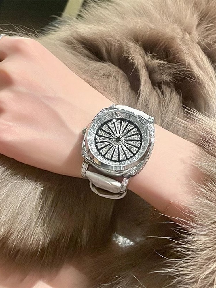 Mode Frauen Glänzende Diamante – Leatherwork Ideas Bewertung und Preis