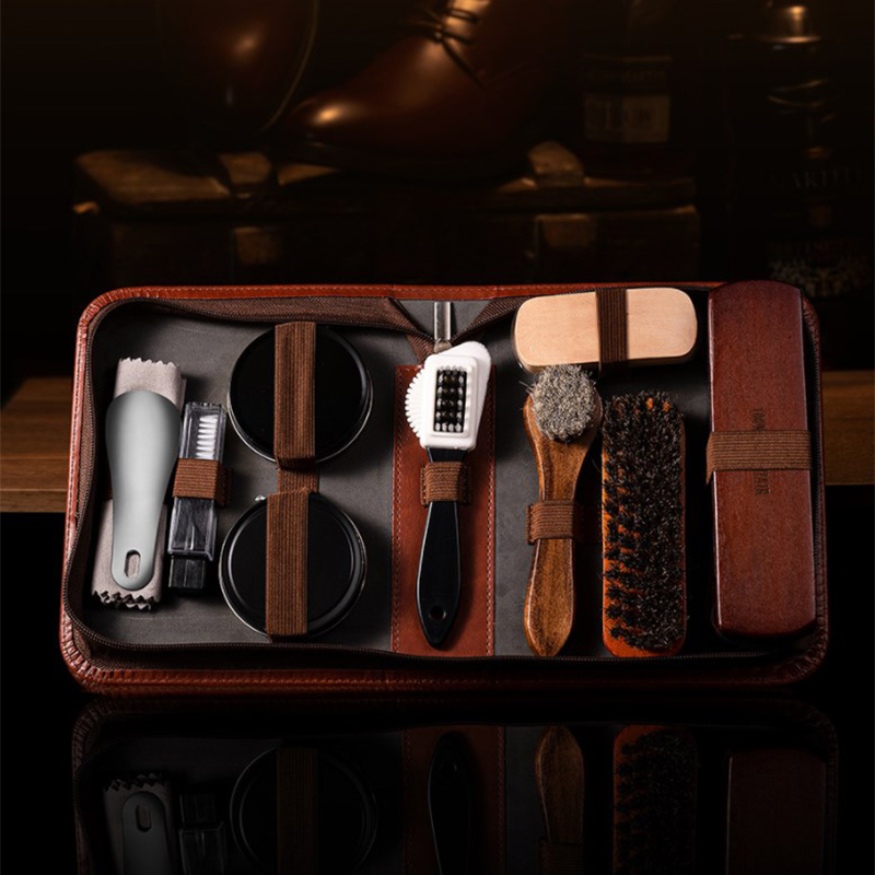 Pferdehaar-Schuhbürsten-Set, L – Leatherwork Tool Kit Bewertung und Preis