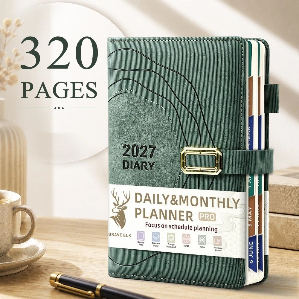 Verstärkter 2027 Terminplaner  – Leatherwork Plans Bewertung und Preis