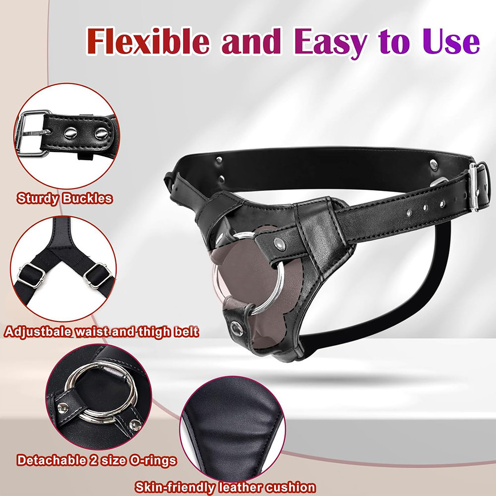 Strap-On-Dildo-Gurt, Sexspielz – Leatherwork Fasteners Bewertung und Preis