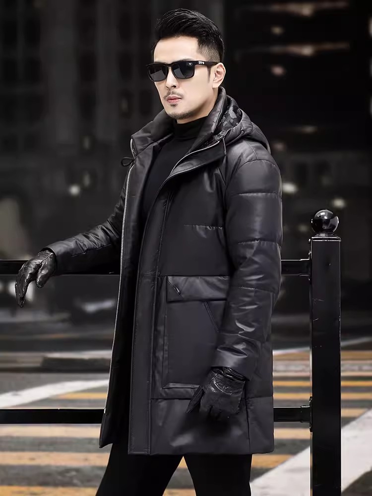 Winter Herren Dicke Warme Weiß – Leather Work Jacket Mens Bewertung und Preis