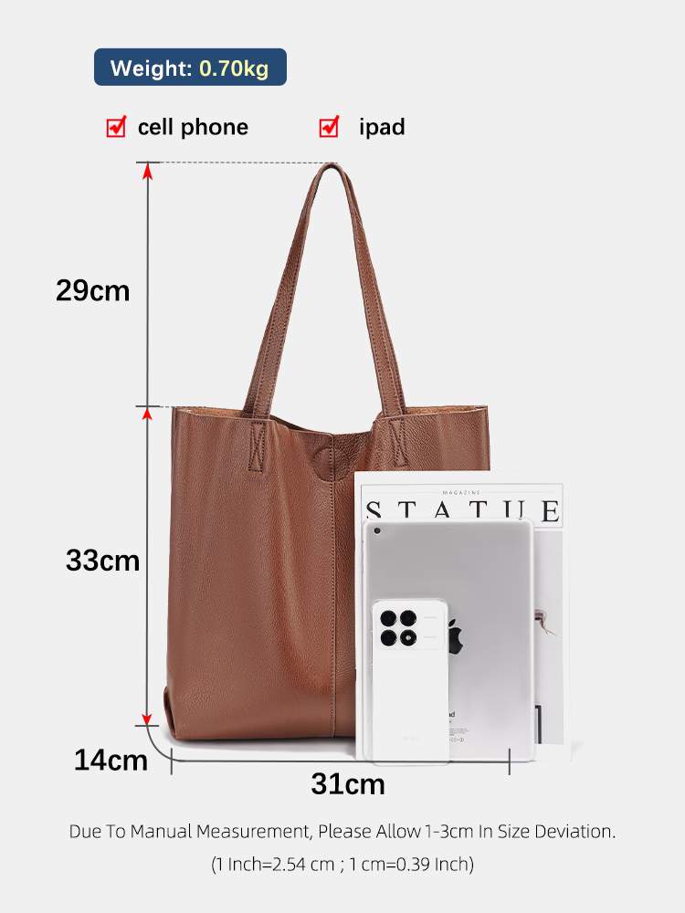 Zency Damen-Handtasche mit gro – Leather Work Handbag Bewertung und Preis