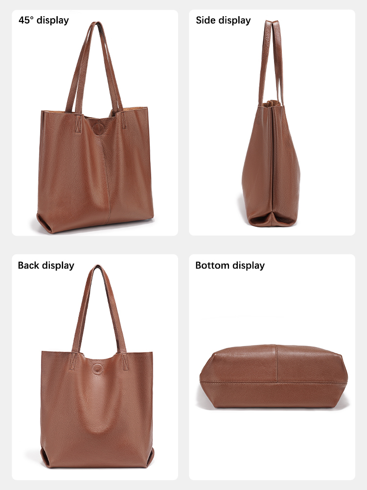 Zency Damen-Handtasche mit gro – Leather Work Handbag Bewertung und Preis