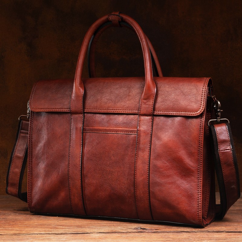 Handtasche aus pflanzlich gege – Leather Work Handbag Bewertung und Preis