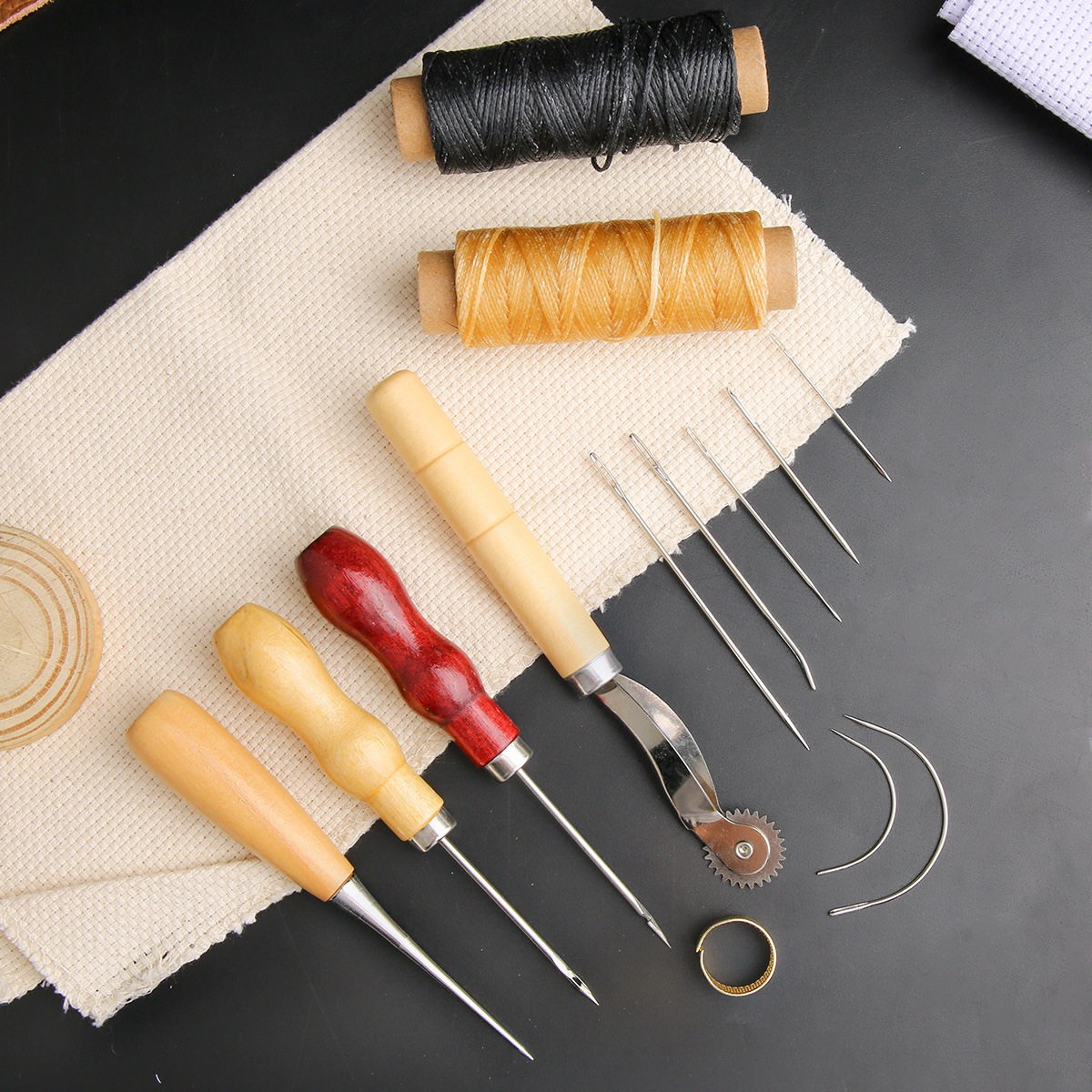 13-teiliges Leder-Nähset für H – Leatherwork Tool Kit Bewertung und Preis
