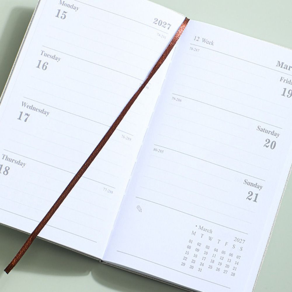 Englischer Terminplaner 2027,  – Leatherwork Plans Bewertung und Preis