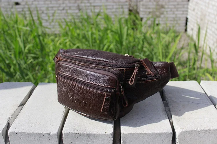 Echtes Rindsleder Gürteltasche – Leatherwork Fasteners Bewertung und Preis