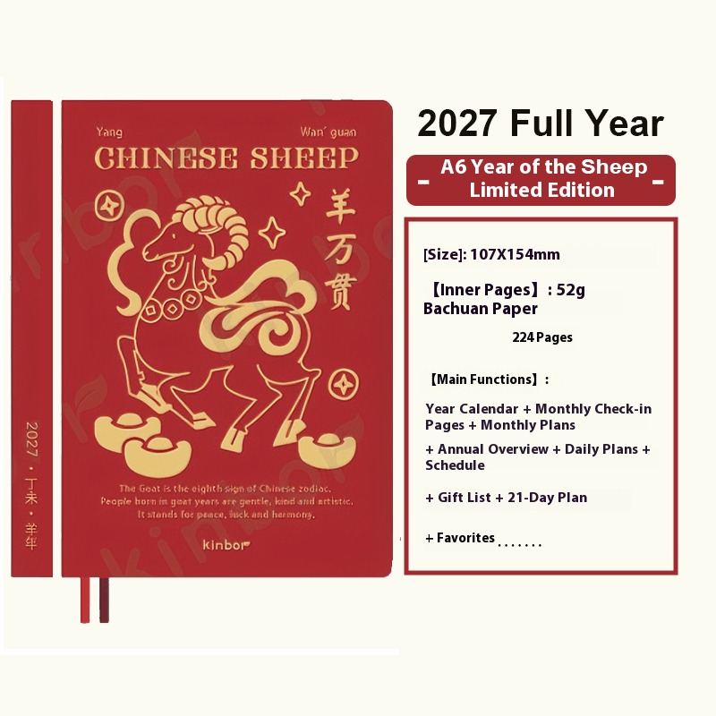 Kinbor Neuer 2027 Planer A5/A6 – Leatherwork Plans Bewertung und Preis