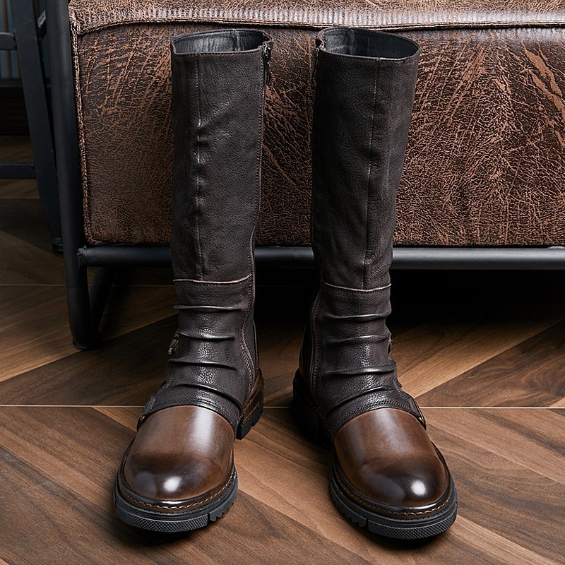 Herren Mittelalter Retro Kunst – Leather Work Pants Bewertung und Preis
