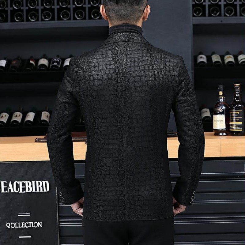 Herbst Business Männer Schaffe – Leather Work Jacket Mens Bewertung und Preis