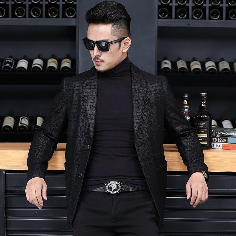 Herbst Business Männer Schaffe – Leather Work Jacket Mens Bewertung und Preis