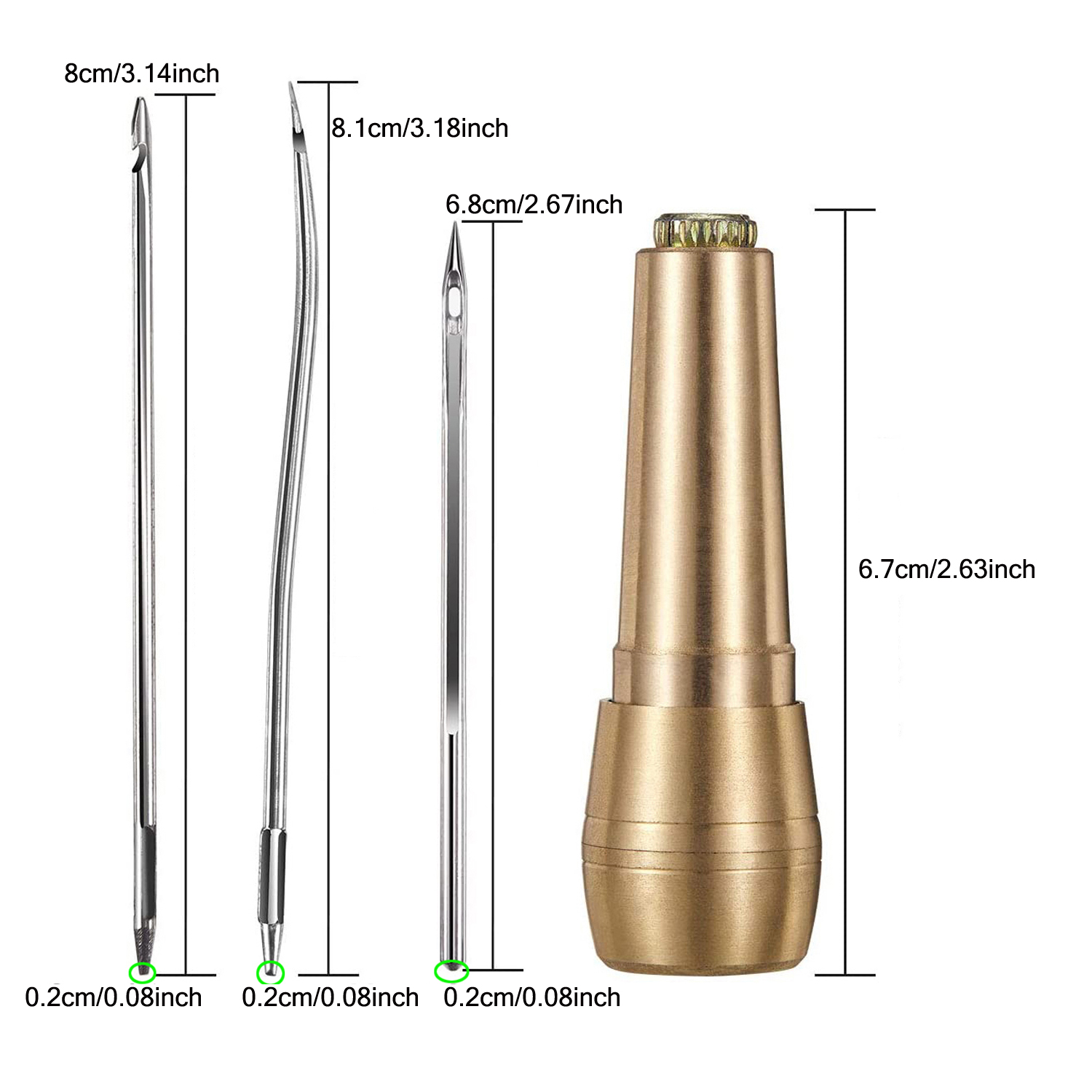 Leder-Nähset zum Selbermachen, – Leatherwork Tool Kit Bewertung und Preis