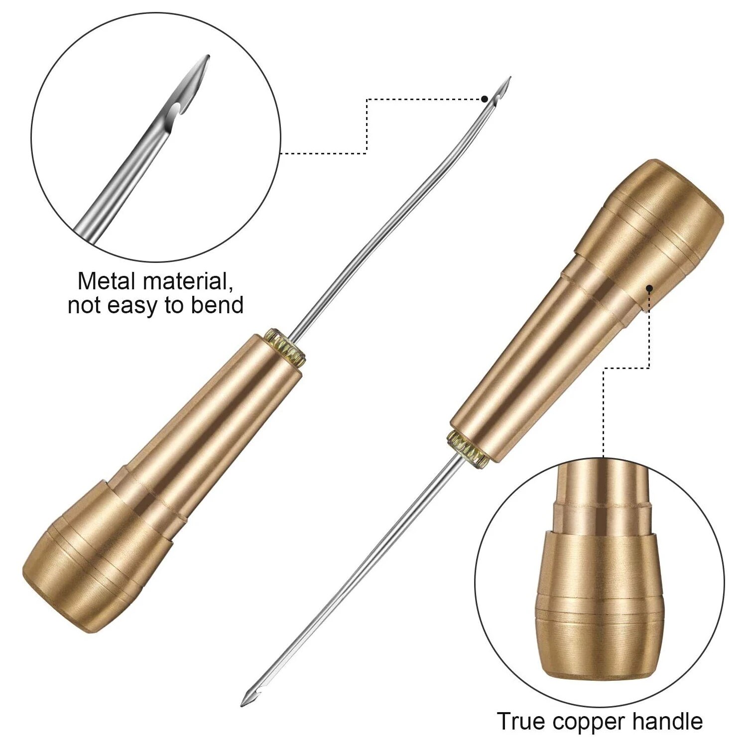 Leder-Nähset zum Selbermachen, – Leatherwork Tool Kit Bewertung und Preis