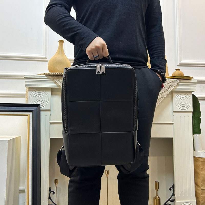 Modischer, großer Leder-Rucksa – Leather Work Bag Bewertung und Preis