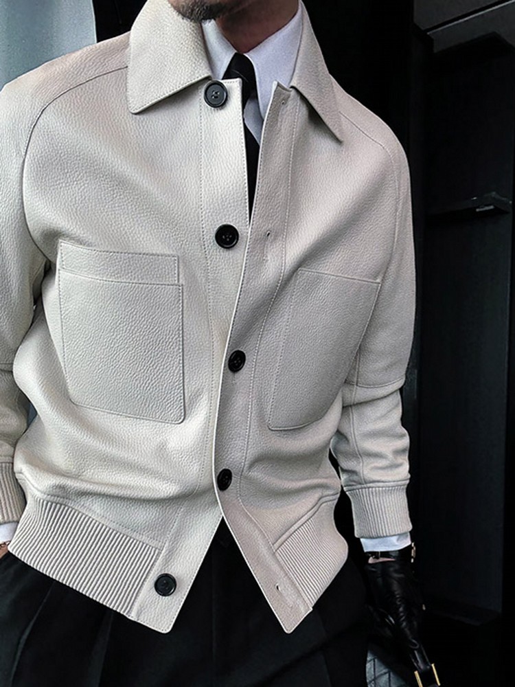 Italienische Designer-Herrenja – Leather Work Jacket Mens Bewertung und Preis
