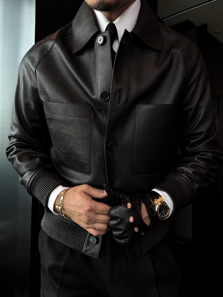 Italienische Designer-Herrenja – Leather Work Jacket Mens Bewertung und Preis
