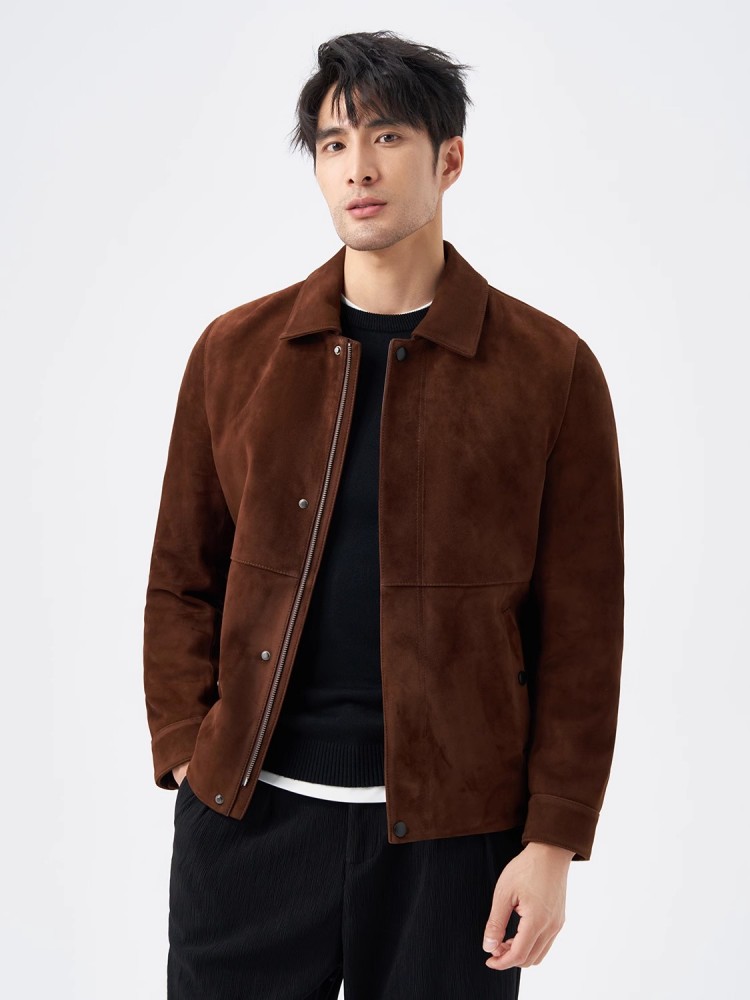 Hochwertige natürliche echte W – Leather Work Jacket Mens Bewertung und Preis