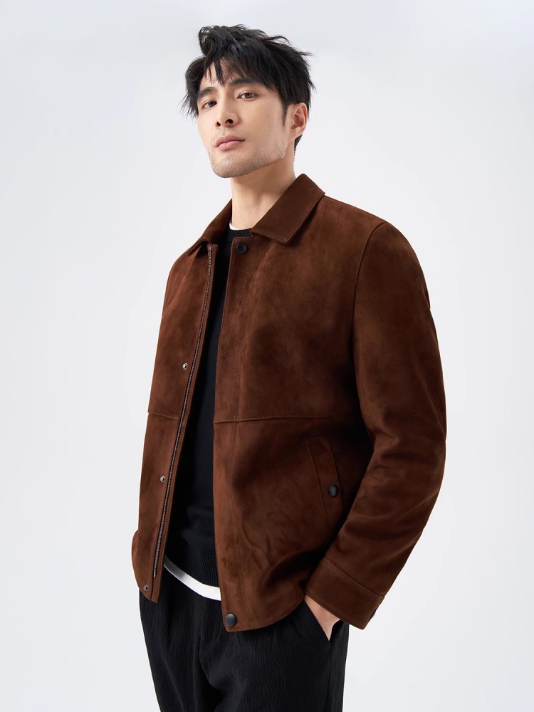 Hochwertige natürliche echte W – Leather Work Jacket Mens Bewertung und Preis