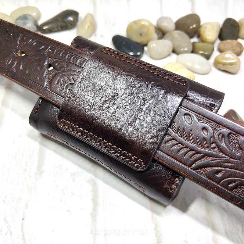Blongk Mini Hüft tasche dünne  – Leatherwork Fasteners Bewertung und Preis