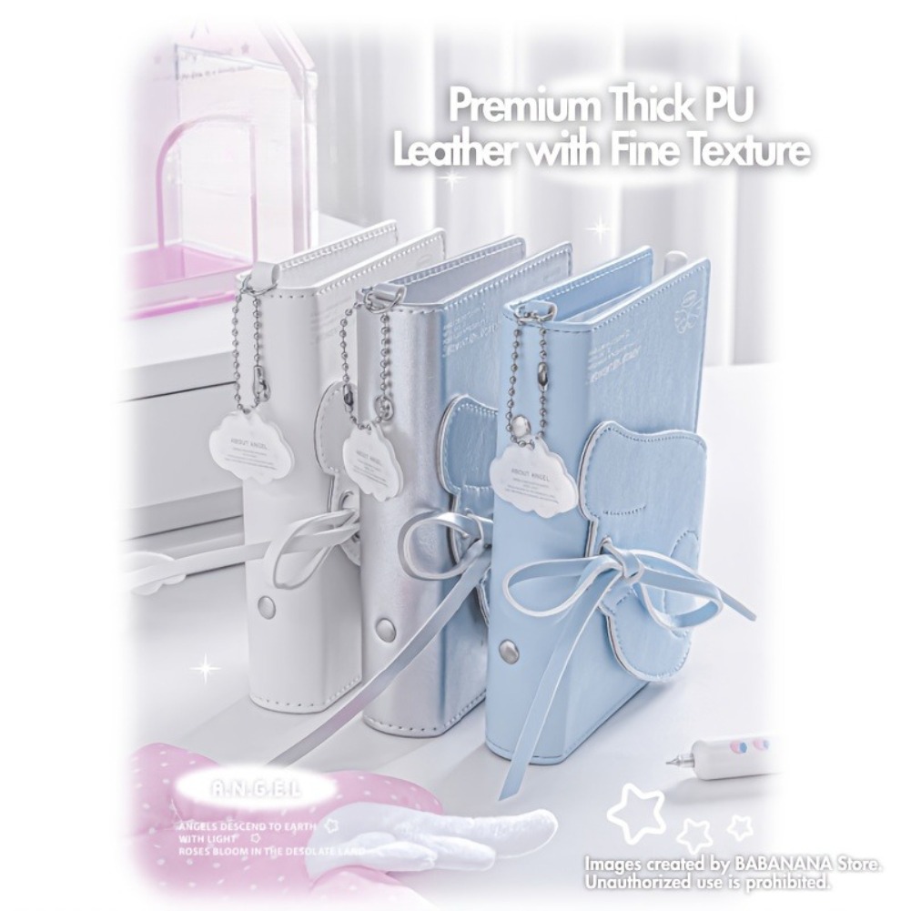 Kawaii Engelsflügel Notizbuch  – Leather Work Notebook Bewertung und Preis