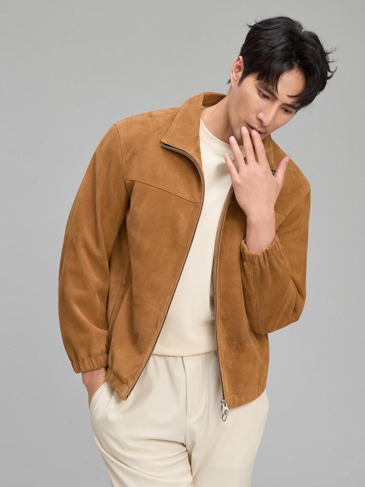 Luxus Herren Weiche Natürliche – Leather Work Jacket Mens Bewertung und Preis