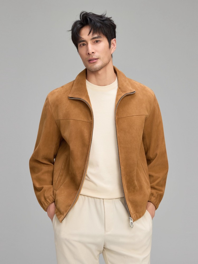 Luxus Herren Weiche Natürliche – Leather Work Jacket Mens Bewertung und Preis