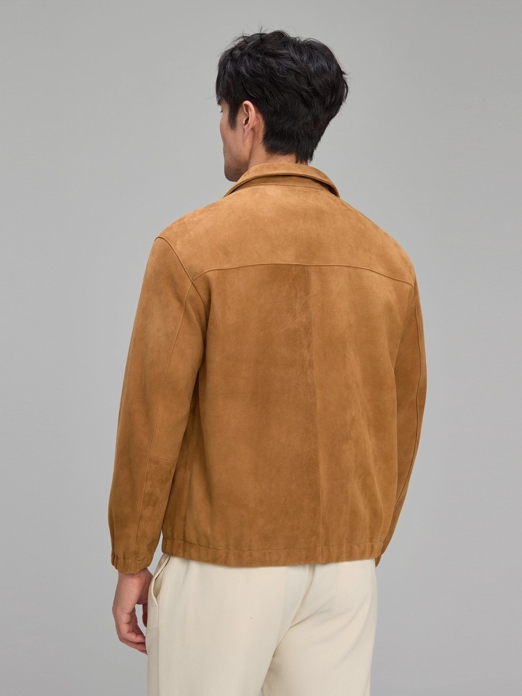 Luxus Herren Weiche Natürliche – Leather Work Jacket Mens Bewertung und Preis