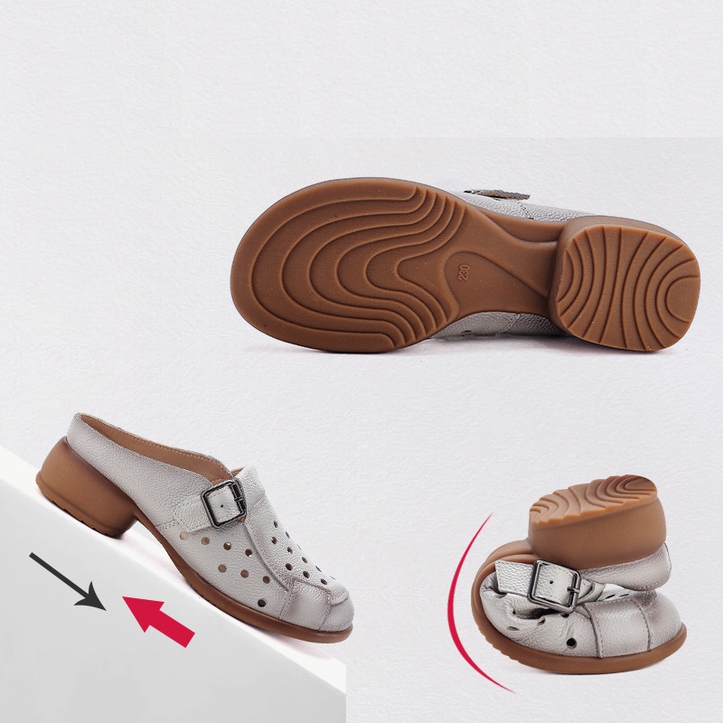 Neue Damen-Sandalen aus Kuhled – Leather Work Heels Bewertung und Preis