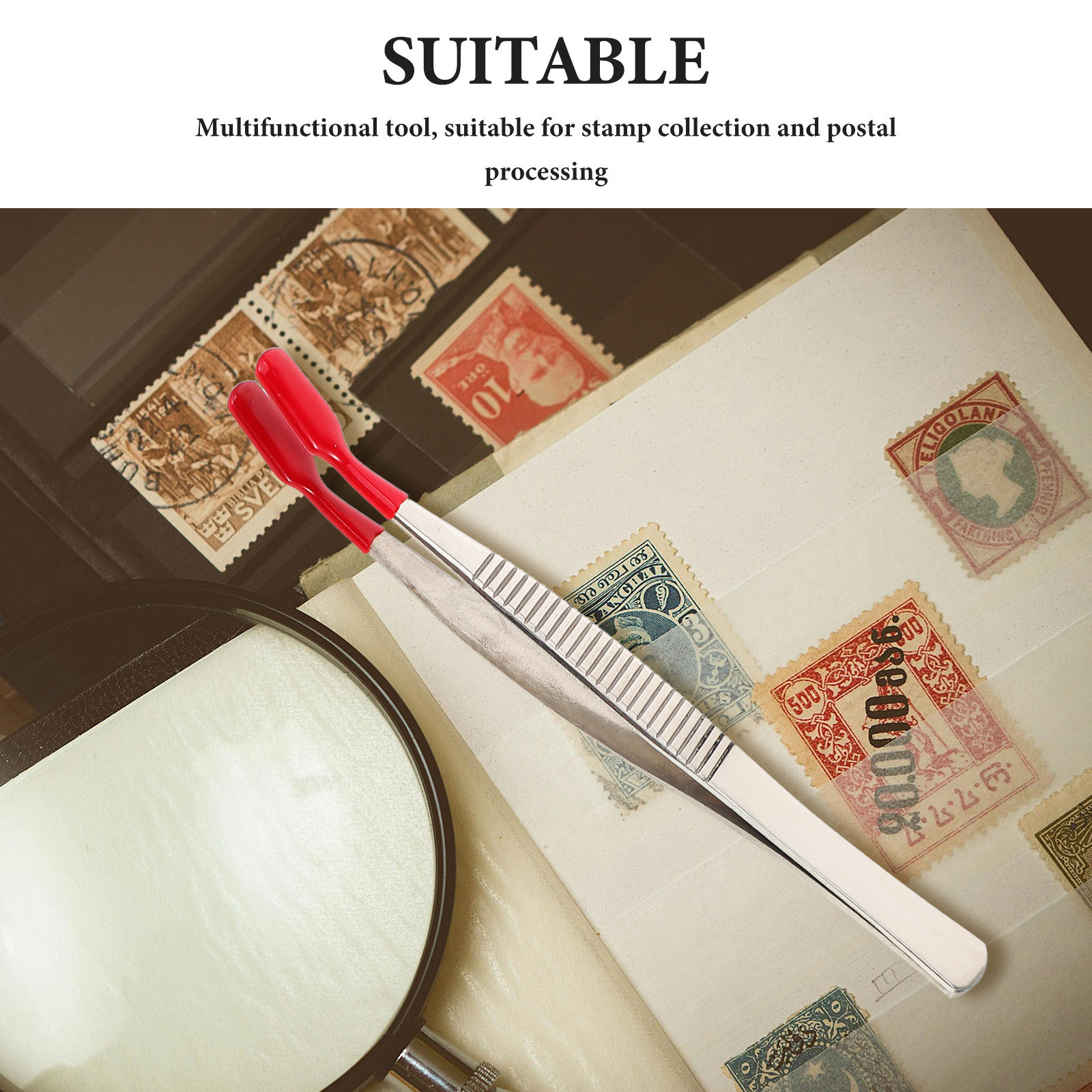 Stempelpinzette aus Edelstahl, – Leatherwork Jewelry Bewertung und Preis