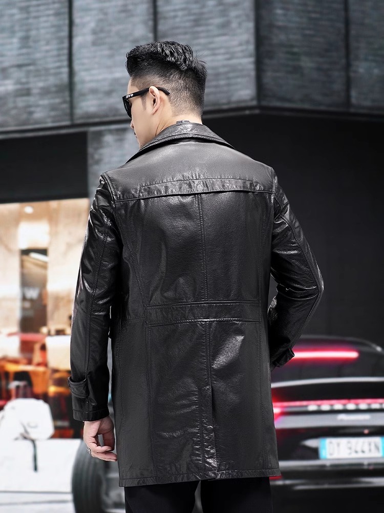 Luxus Männer Business Arbeit S – Leather Work Jacket Mens Bewertung und Preis