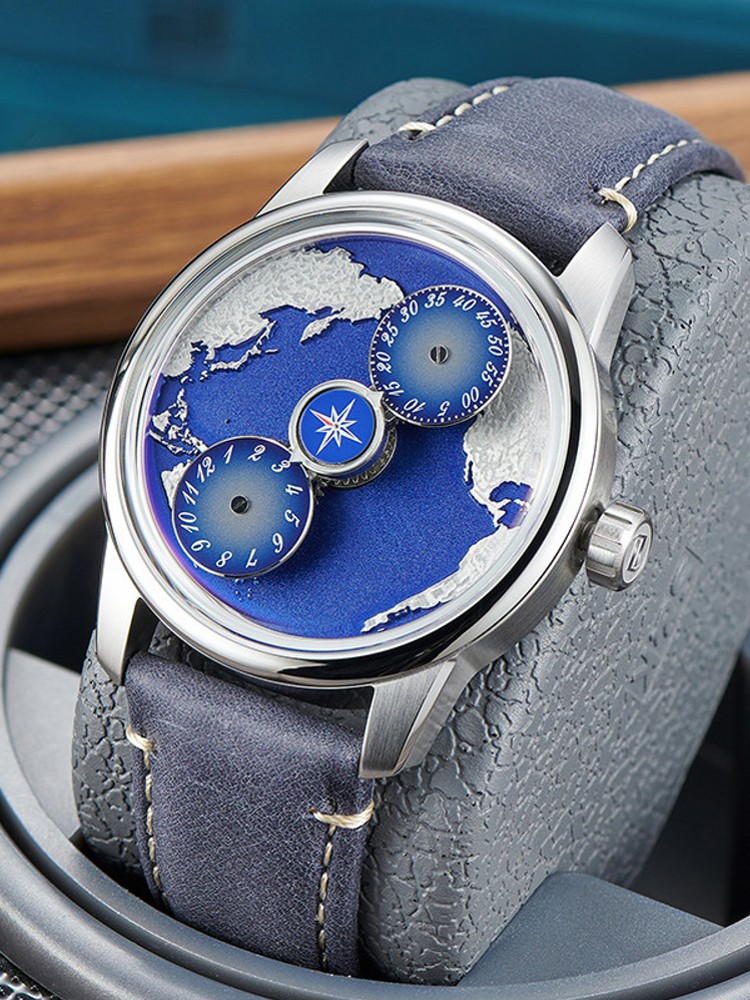 Casual Herren-Armbanduhr „Blue – Leatherwork Ideas Bewertung und Preis