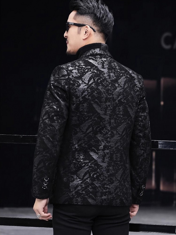 Business Männer Arbeit Slim Fi – Leather Work Jacket Mens Bewertung und Preis