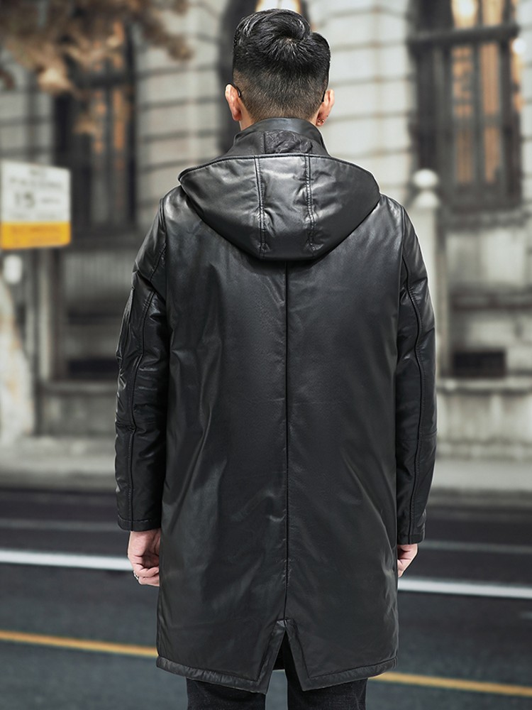 Winter Männer Warme Rindsleder – Leather Work Jacket Mens Bewertung und Preis