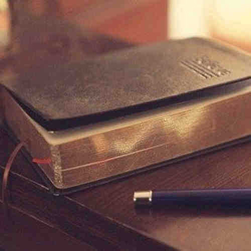 Vintage dickes Leder Bibel Not – Leather Work Notebook Bewertung und Preis